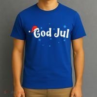 God Jul Swedish Christmas Gift T-Shirt thumb 3