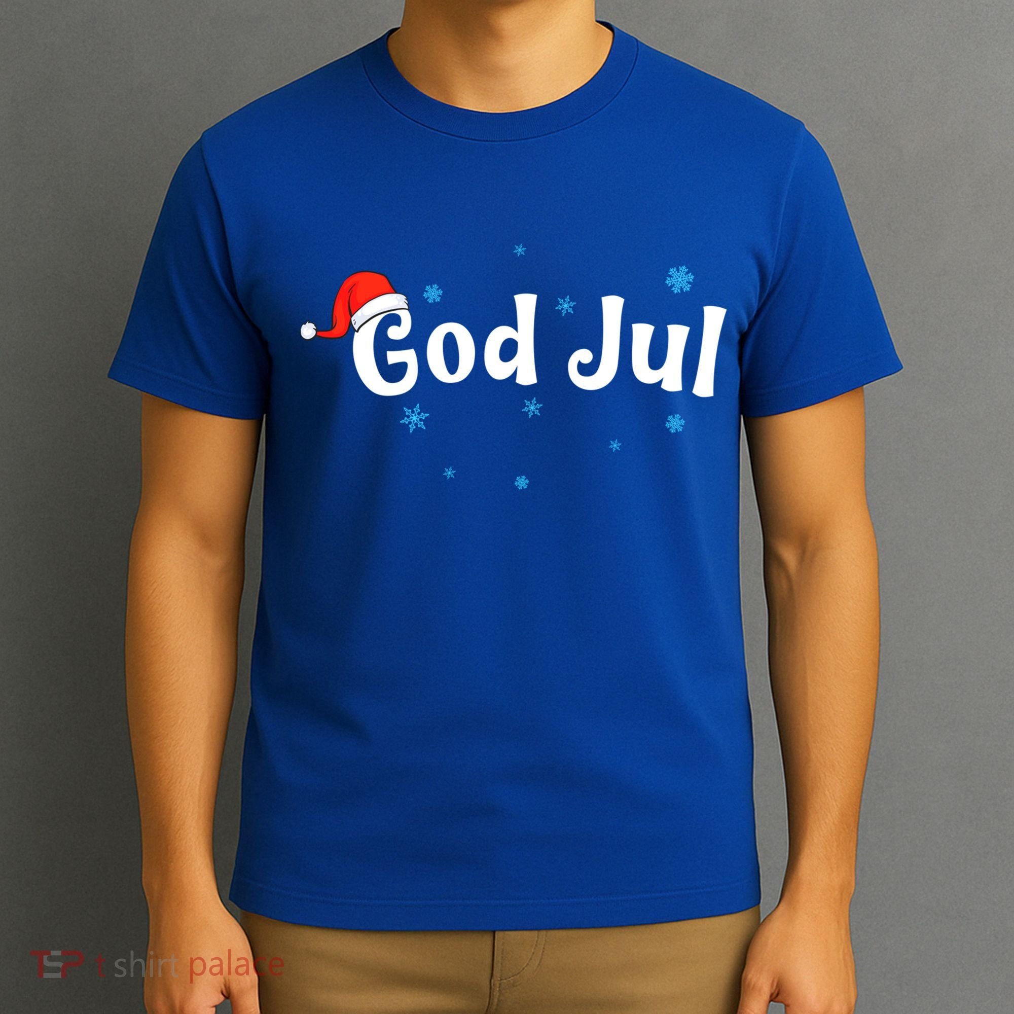 God Jul Swedish Christmas Gift T-Shirt
