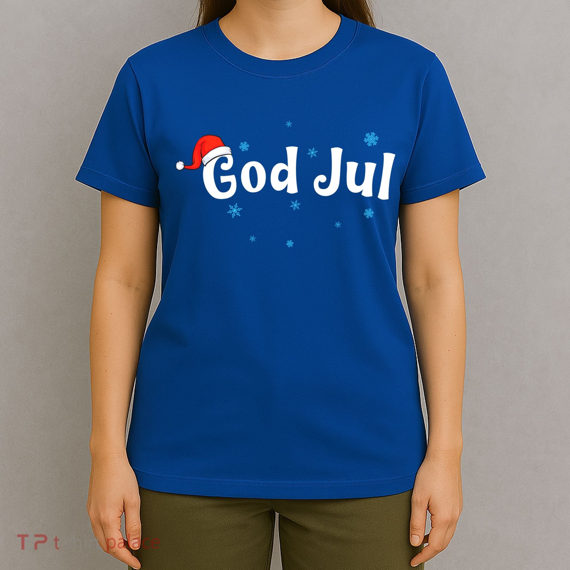 God Jul Swedish Christmas Gift T-Shirt