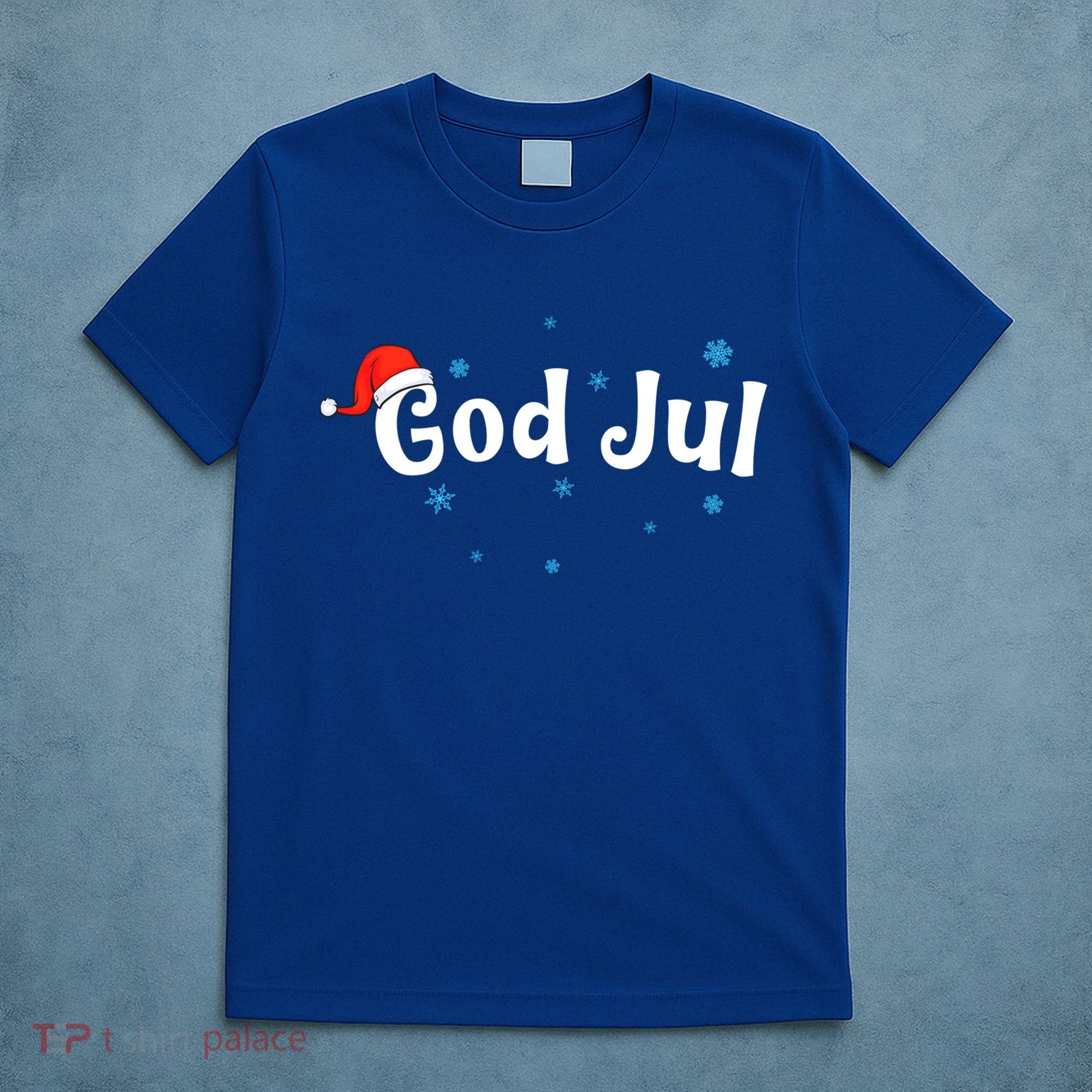 God Jul Swedish Christmas Gift T-Shirt