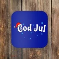 God Jul Swedish Christmas Gift Coaster thumb 0