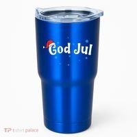 God Jul Swedish Christmas Gift Tumbler thumb 0