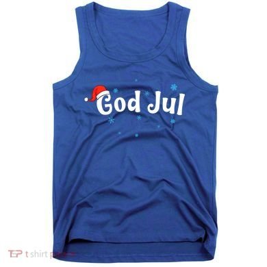 God Jul Swedish Christmas Gift Tank Top