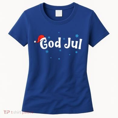 God Jul Swedish Christmas Gift Women's T-Shirt