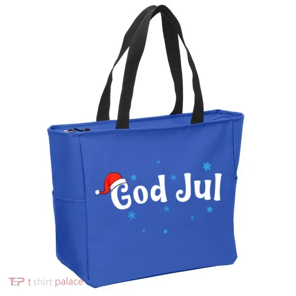 God Jul Swedish Christmas Gift Tote Bag