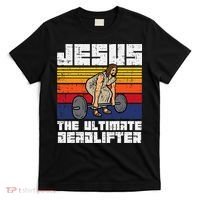 Gym Jesus Ultimate Deadlifter Christian Workout T-Shirt thumb 0