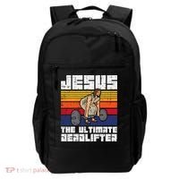 Gym Jesus Ultimate Deadlifter Christian Workout Backpack thumb 0