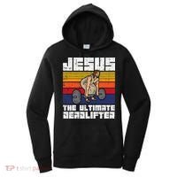 Gym Jesus Ultimate Deadlifter Christian Workout Women's Hoodie thumb 0