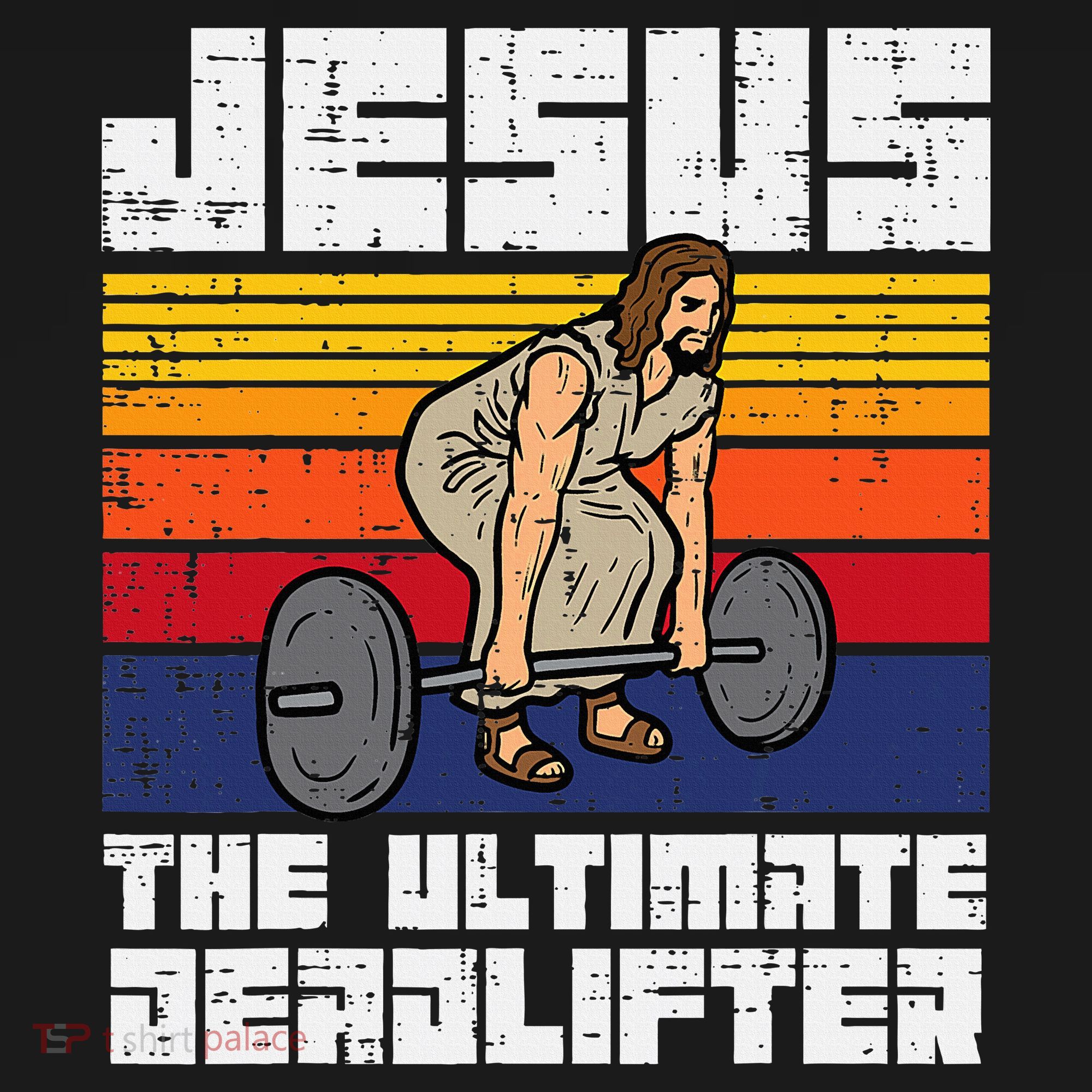 Gym Jesus Ultimate Deadlifter Christian Workout Women's Tank Top