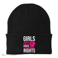 Girl  Just Want To Have Fundamental Rights Beanie thumb 0