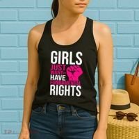 Girl  Just Want To Have Fundamental Rights Women's Tank Top thumb 2