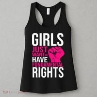 Girl  Just Want To Have Fundamental Rights Women's Tank Top thumb 3