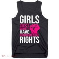 Girl  Just Want To Have Fundamental Rights Tank Top thumb 0