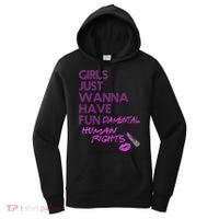 Girls Just Wanna Have Fundamental Human Rights Women's Hoodie thumb 0