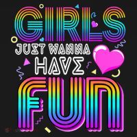 Girl Just Wanna Have Fun Awesome 70s 80s 90s 1980s Women's Tank Top thumb 5