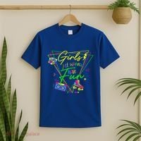 Girl Just Wanna Have Fun This Is My 80s Costume Party T-Shirt thumb 2