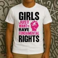 Girl Just Want To Have Fundamental Rights Protest T-Shirt thumb 3