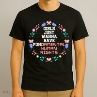 Girls Just Want To Have Fundamental Rights T-Shirt thumb 3