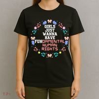 Girls Just Want To Have Fundamental Rights T-Shirt thumb 4