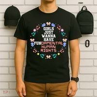 Girls Just Want To Have Fundamental Rights T-Shirt thumb 6