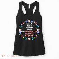 Girls Just Want To Have Fundamental Rights Women's Tank Top thumb 0