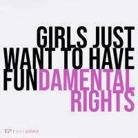 Girls Just Wanna Have Fundamental Rights Feminist Women's Tank Top thumb 5