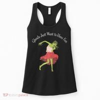 Ghouls Just Want to Have Fun 80's zombie dancing Women's Tank Top thumb 0