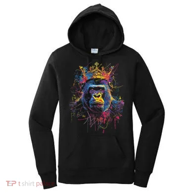 Gorilla King Alpha Silverback Women's Hoodie