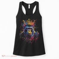 Gorilla King Alpha Silverback Women's Tank Top thumb 0