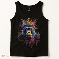 Gorilla King Alpha Silverback Tank Top thumb 2