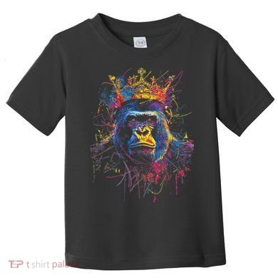 Gorilla King Alpha Silverback Toddler T-Shirt