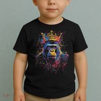 Gorilla King Alpha Silverback Toddler T-Shirt thumb 2