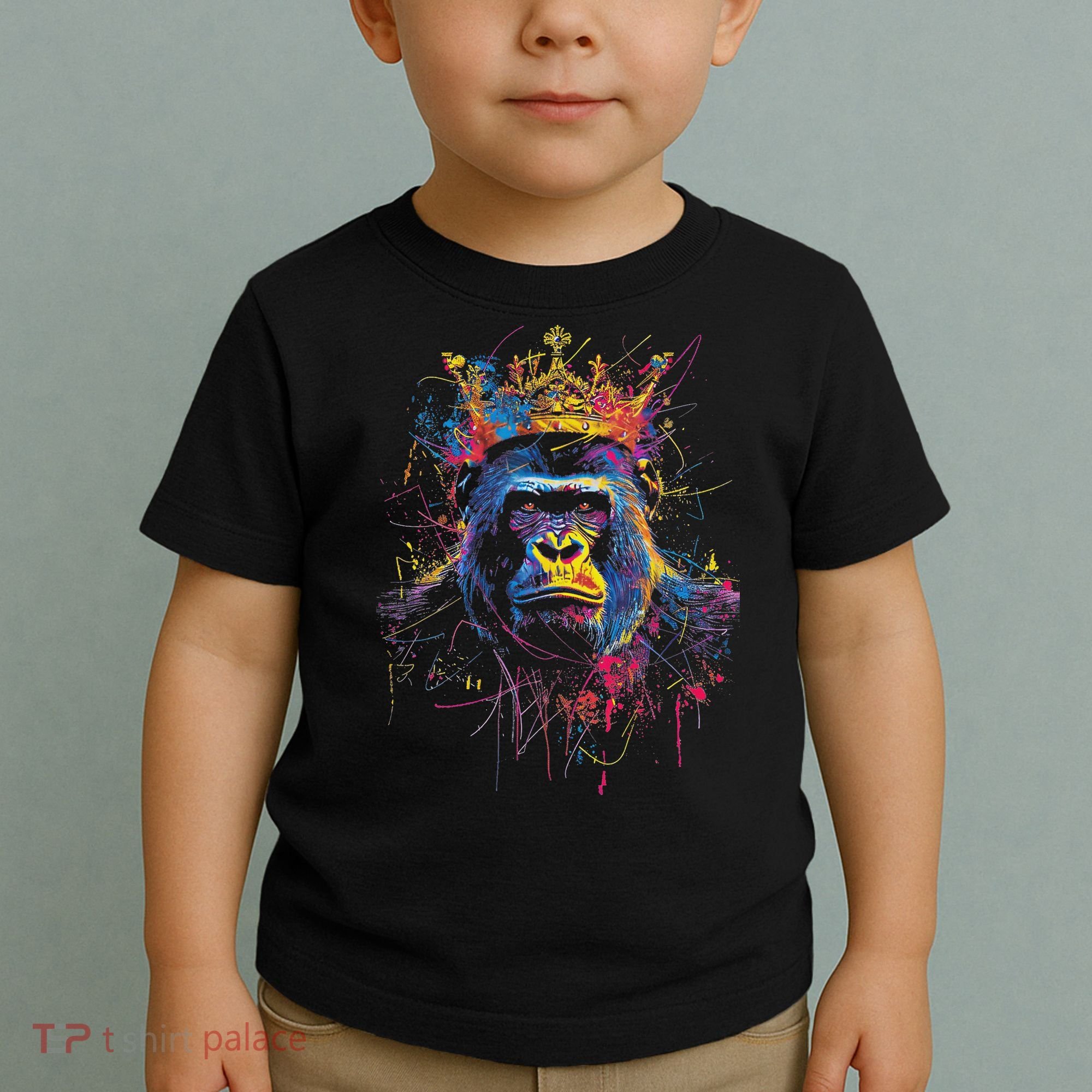 Gorilla King Alpha Silverback Toddler T-Shirt