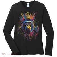 Gorilla King Alpha Silverback Women's Long Sleeve Shirt thumb 0