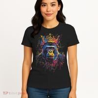 Gorilla King Alpha Silverback Women's T-Shirt thumb 4