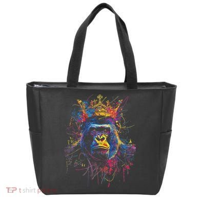 Gorilla King Alpha Silverback Tote Bag