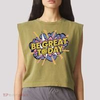 Be Great Today Garment-Dyed Women's Muscle Tee thumb 2
