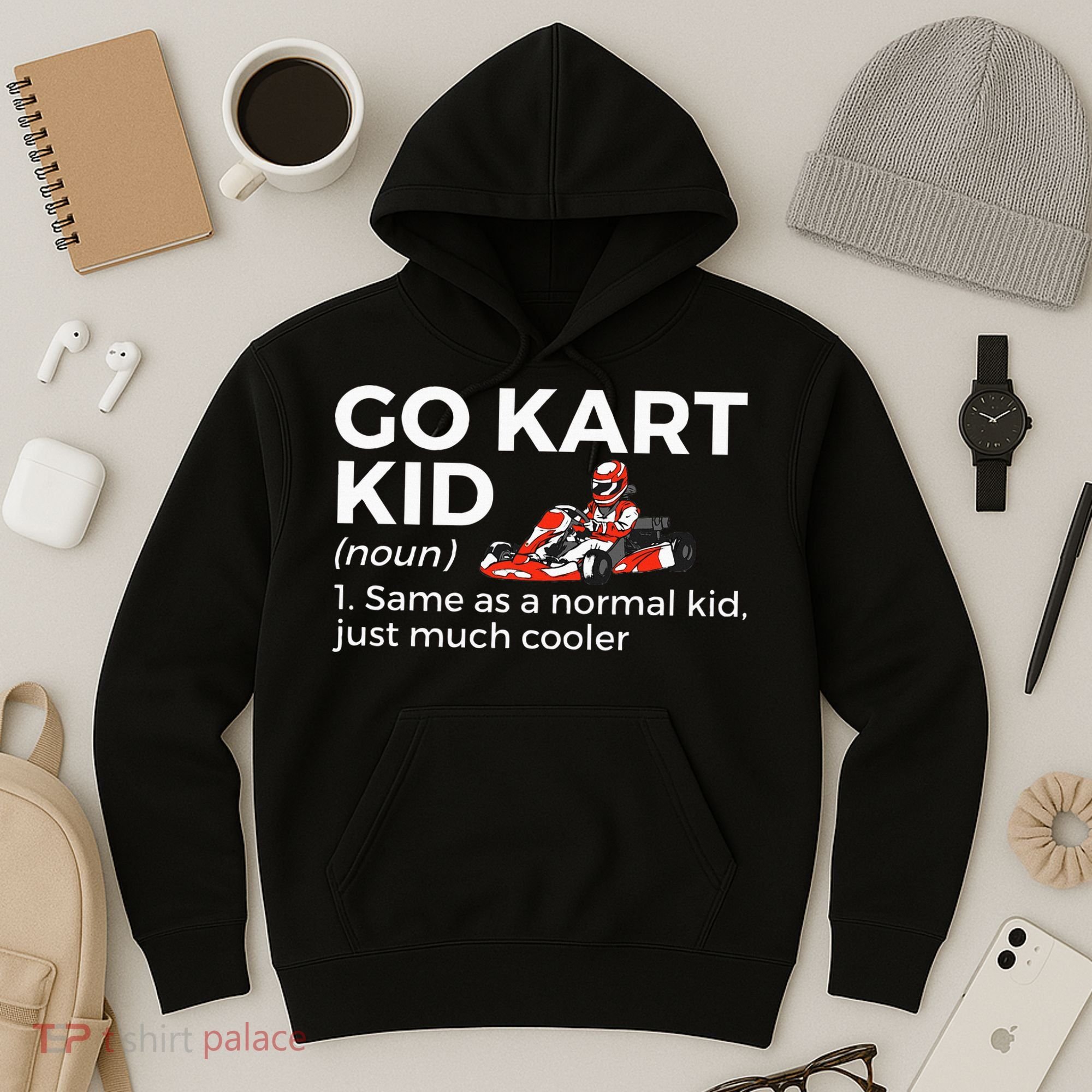 Go Kart Definition Go Kart Racing Hoodie