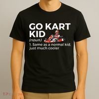 Go Kart Definition Go Kart Racing T-Shirt thumb 3