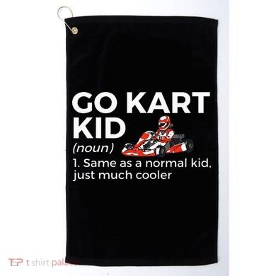 Go Kart Definition Go Kart Racing Golf Towel