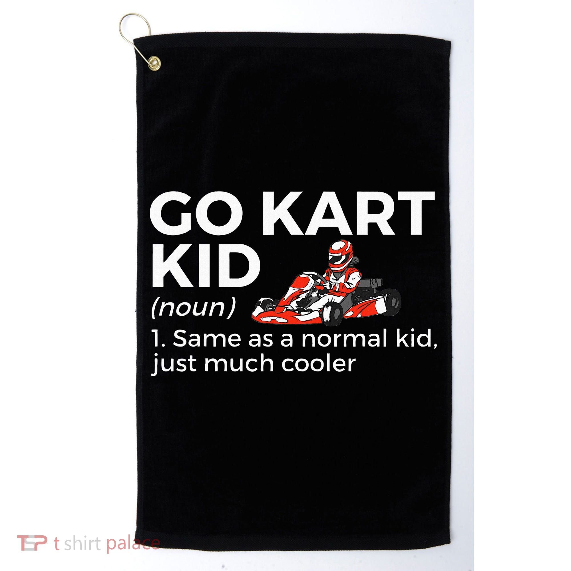 Go Kart Definition Go Kart Racing Golf Towel