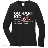 Go Kart Definition Go Kart Racing Women's Long Sleeve Shirt thumb 0