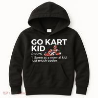 Go Kart Definition Go Kart Racing Kids Hoodie thumb 0