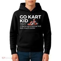 Go Kart Definition Go Kart Racing Kids Hoodie thumb 4
