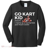 Go Kart Definition Go Kart Racing Kids Long Sleeve Shirt thumb 0