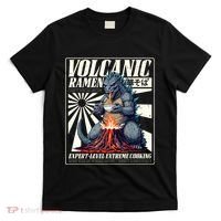 Giant Kaiju Eating Japanese Ramen Monster Lover Birthday T-Shirt thumb 0