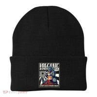Giant Kaiju Eating Japanese Ramen Monster Lover Birthday Beanie thumb 0