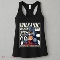 Giant Kaiju Eating Japanese Ramen Monster Lover Birthday Women's Tank Top thumb 3