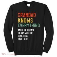 Grandad Knows Everything Father's Day Grandad Sweatshirt thumb 0