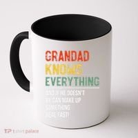 Grandad Knows Everything Father's Day Grandad Coffee Mug thumb 0